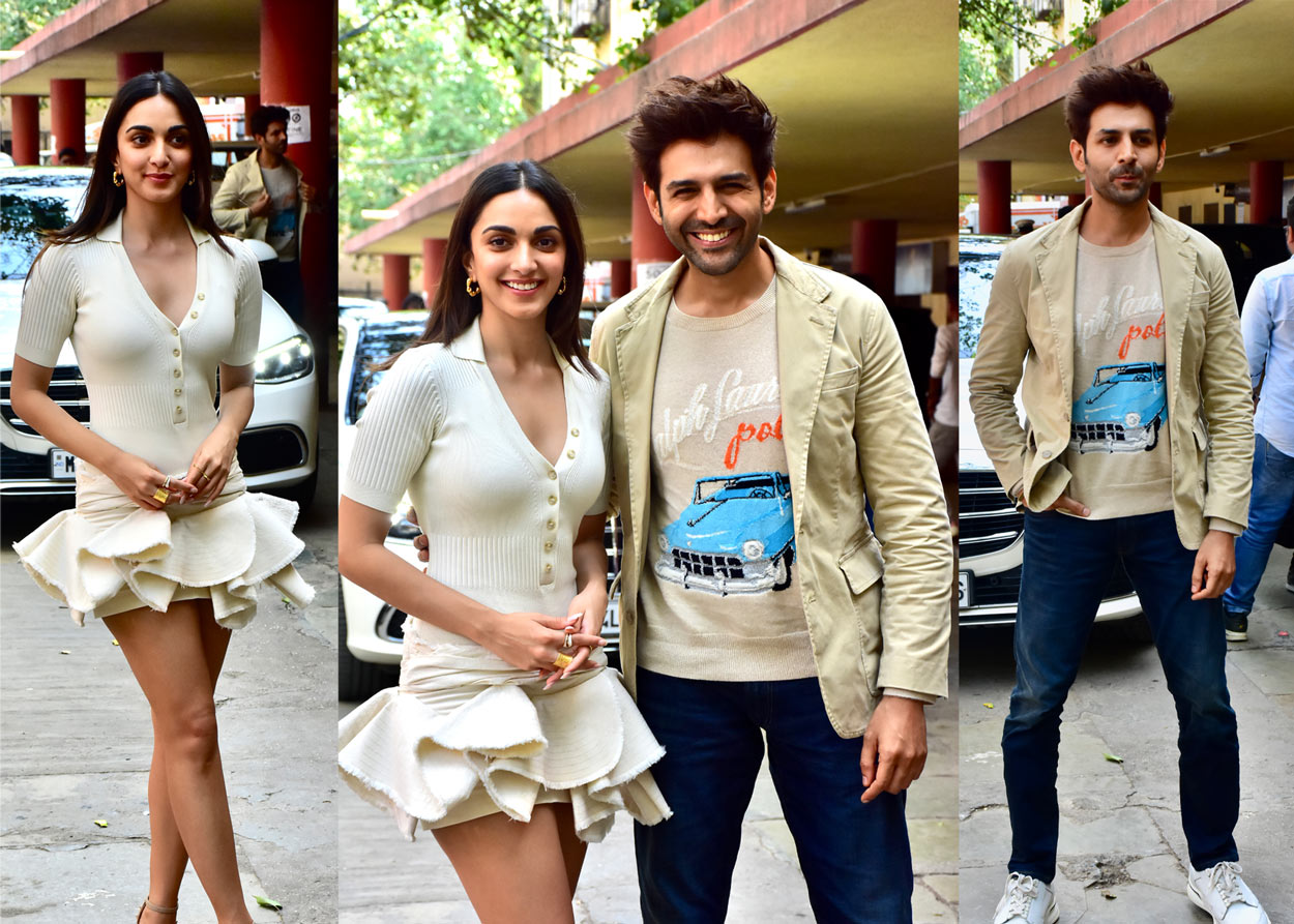 Kartik Aaryan and Kiara Advani promote ‘Satyaprem Ki Katha’