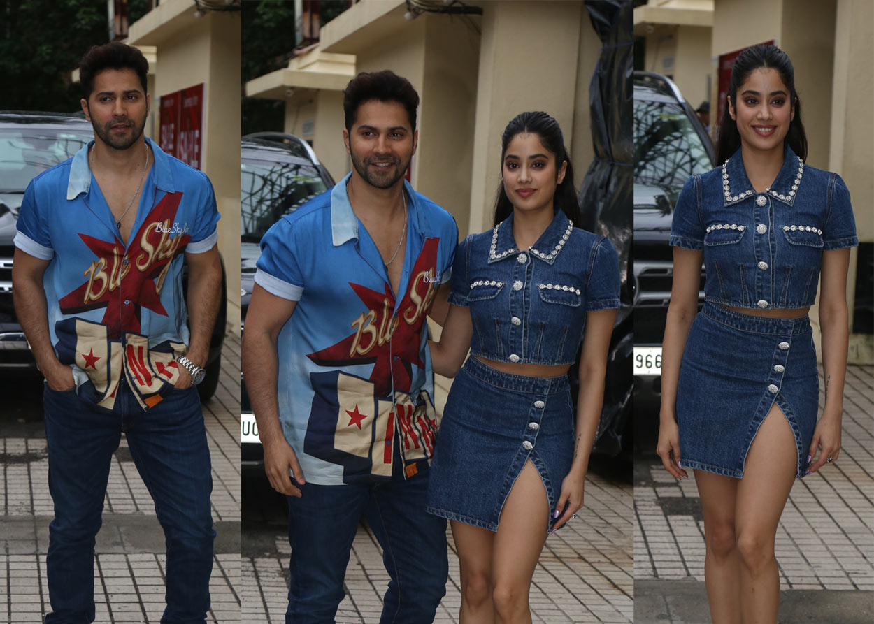 Varun Dhawan And Janhvi Kapoor Promote ‘bawaal Pics And Video