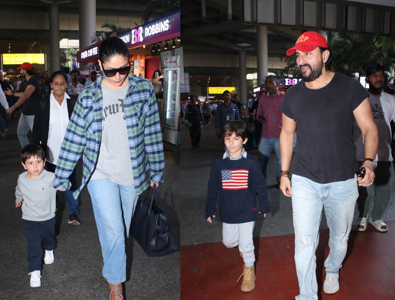 Saif and Kareena spotted at Mumbai Airport - Pics and Video » Deccan Mirror