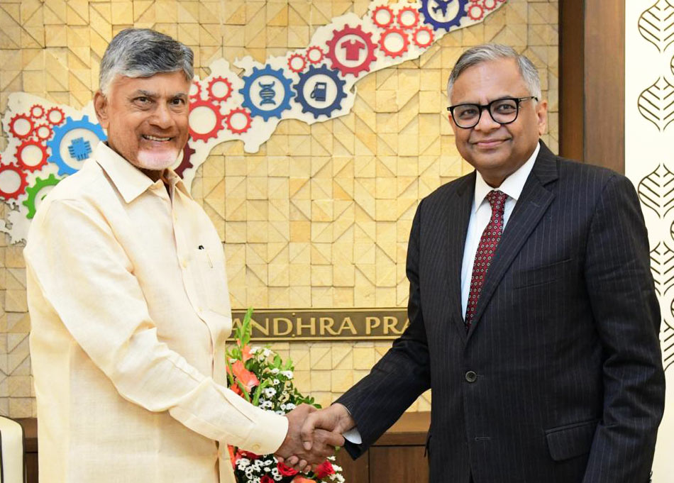 chandrababu-with-tata-boss Natarajan Chandrasekaran