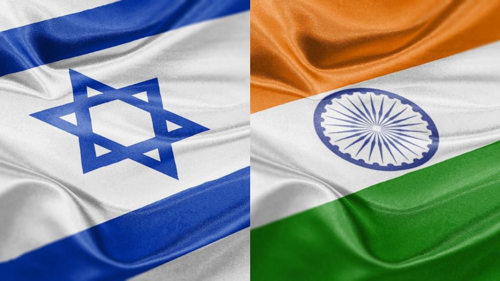 Israel-and-India-flags