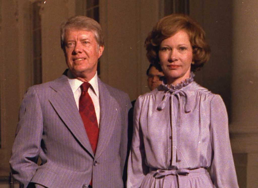 president carter and his wife rosalynn carter